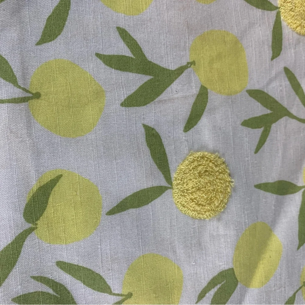 NWT Opal House 6 Placemats & Table Runner Set Of 7 Lemons Cottage Core Retro